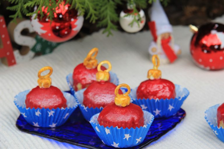 ‘Karácsonyfadísz’ Muffin